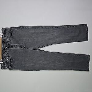 Levis 514 gray 38x32 straight leg jeans